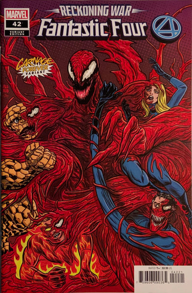 FANTASTIC FOUR (2018-2022) #42 CARNAGE FOREVER VARIANT COVER