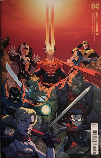 DARK CRISIS ON INFINITE EARTHS # 3 YOUNG 1:50 VARIANT COVER