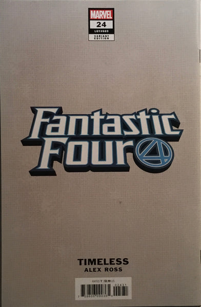 FANTASTIC FOUR (2018) #24 ROSS TIMELESS INVISIBLE WOMAN VARIANT COVER