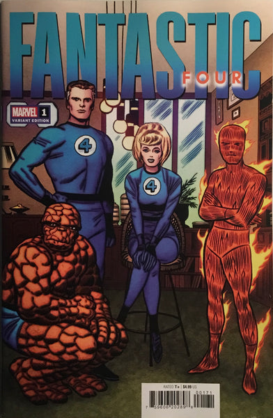 FANTASTIC FOUR (2023) # 1 KIRBY 1:50 HIDDEN GEM VARIANT COVER