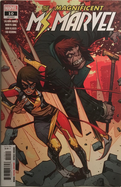 MAGNIFICENT MS MARVEL #10 SECOND CAMEO APPEARANCE OF STORMRANGER