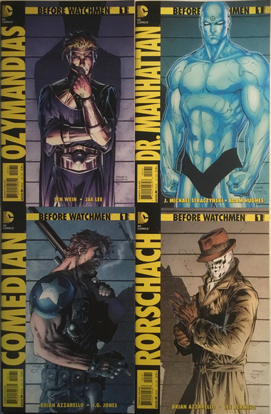 BEFORE WATCHMEN 7 x JIM LEE 1:200 VARIANT COVERS