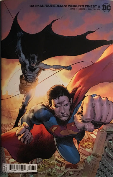 BATMAN / SUPERMAN WORLD’S FINEST # 6 HAIRSINE 1:25 VARIANT COVER