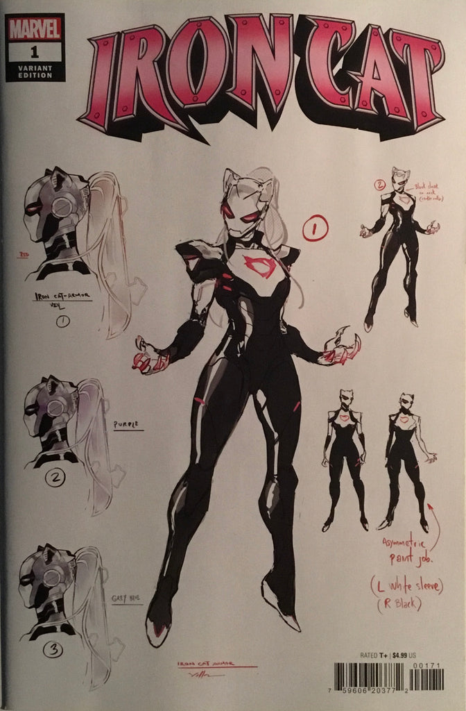 IRON CAT # 1 VILLA DESIGN 1:10 VARIANT COVER