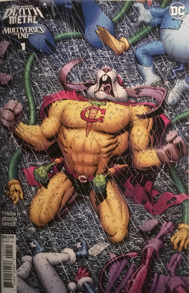 DARK NIGHTS DEATH METAL MULTIVERSE’S END #1 ADAMS 1:25 VARIANT COVER