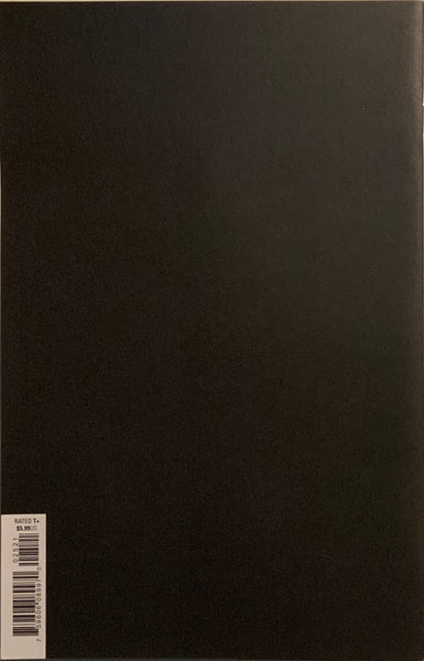 VENOM (2018) #25 BLANK BLACK VARIANT COVER
