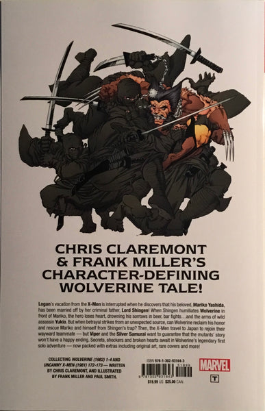 WOLVERINE BY CLAREMONT & MILLER DELUXE EDITION GRAPHIC NOVEL