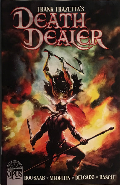 FRANK FRAZETTA’S DEATH DEALER #11 CASAS 1:5 VARIANT COVER