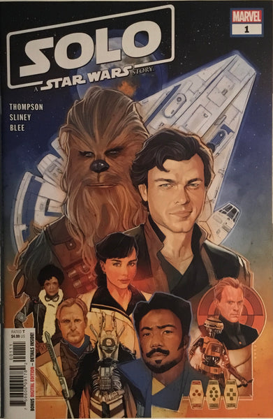 SOLO A STAR WARS STORY # 1 FIRST APPEARANCE OF QI’RA AND LADY PROXIMA