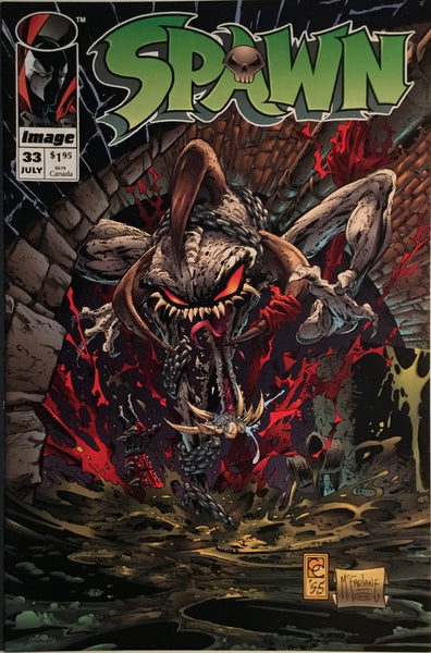 SPAWN # 33 FIRST CAMEO APPEARANCE OF FREAK