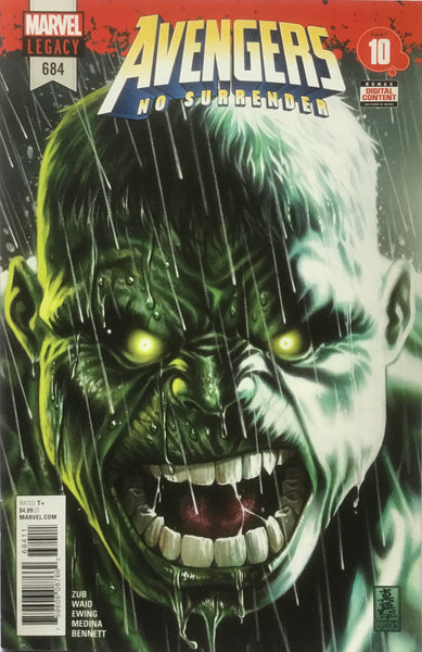 AVENGERS (2017-2018) #684 FIRST APPEARANCE IMMORTAL HULK