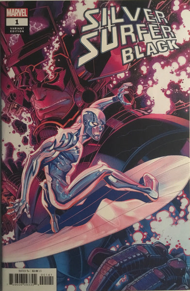 SILVER SURFER BLACK # 1 BRADSHAW 1:50 VARIANT COVER