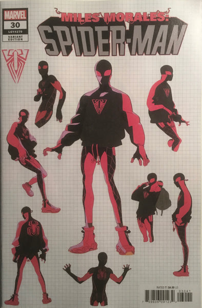 MILES MORALES SPIDER-MAN (2019-2022) #30 CONLEY 1:10 VARIANT COVER