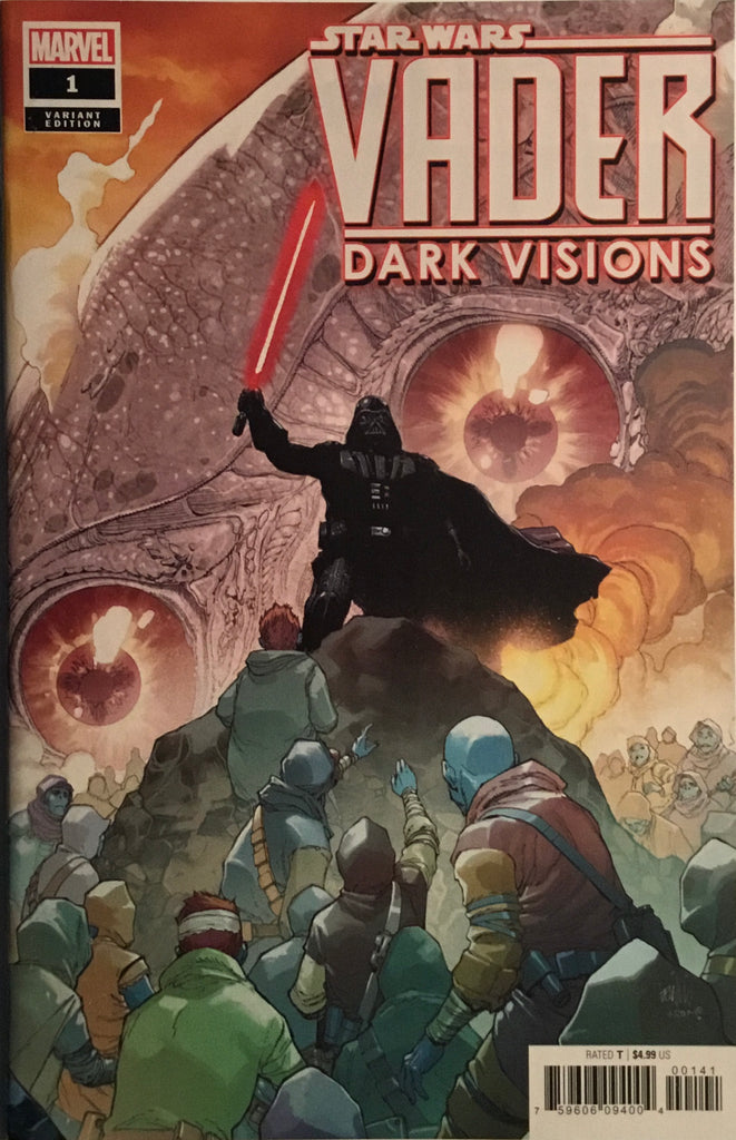 STAR WARS VADER DARK VISIONS # 1 YU 1:25 VARIANT COVER