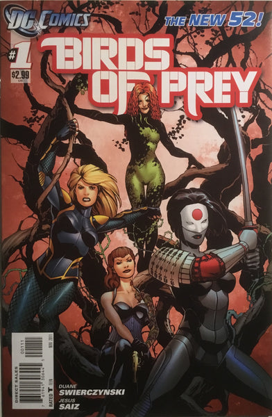 BIRDS OF PREY (NEW 52) # 01 FIRST PRINTING