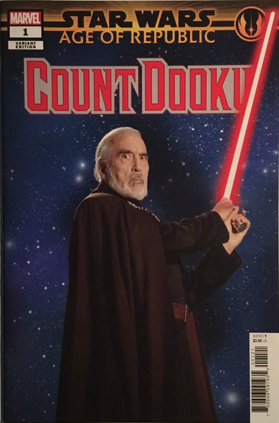 STAR WARS AGE OF REPUBLIC COUNT DOOKU # 1 MOVIE PHOTO 1:10 VARIANT COVER