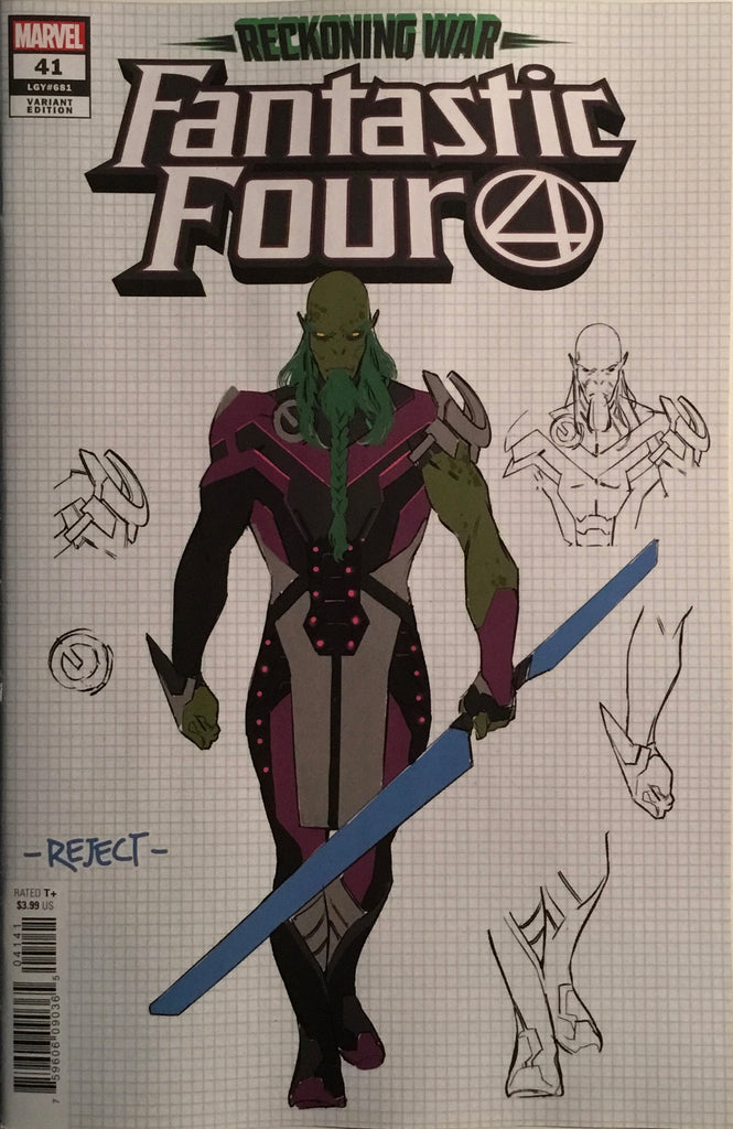 FANTASTIC FOUR (2018) #41 SILVA 1:10 VARIANT COVER