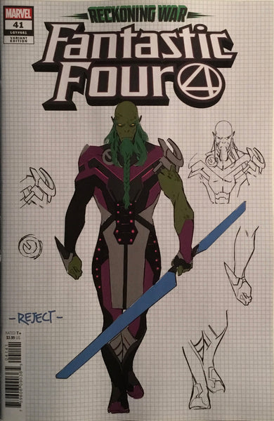 FANTASTIC FOUR (2018-2022) #41 SILVA 1:10 VARIANT COVER