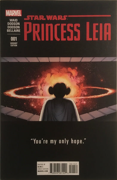 STAR WARS PRINCESS LEIA # 1 CASSADAY TEASER 1:25 VARIANT COVER
