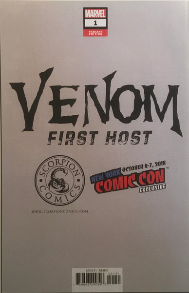 VENOM FIRST HOST # 1 NYCC 2018 EXCLUSIVE VARIANT COVER