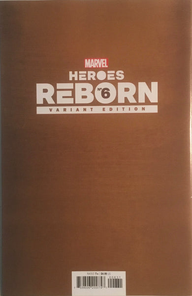 HEROES REBORN # 6 BAGLEY POWER PRINCESS VARIANT COVER