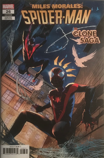 MILES MORALES SPIDER-MAN (2019-2022) #26 VICENTINI 1:25 VARIANT COVER