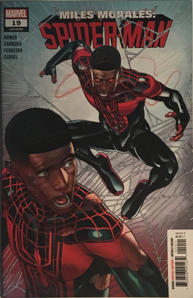 MILES MORALES SPIDER-MAN (2019-2022) #19 FIRST COVER APPEARANCE OF MILES MORALES CLONE