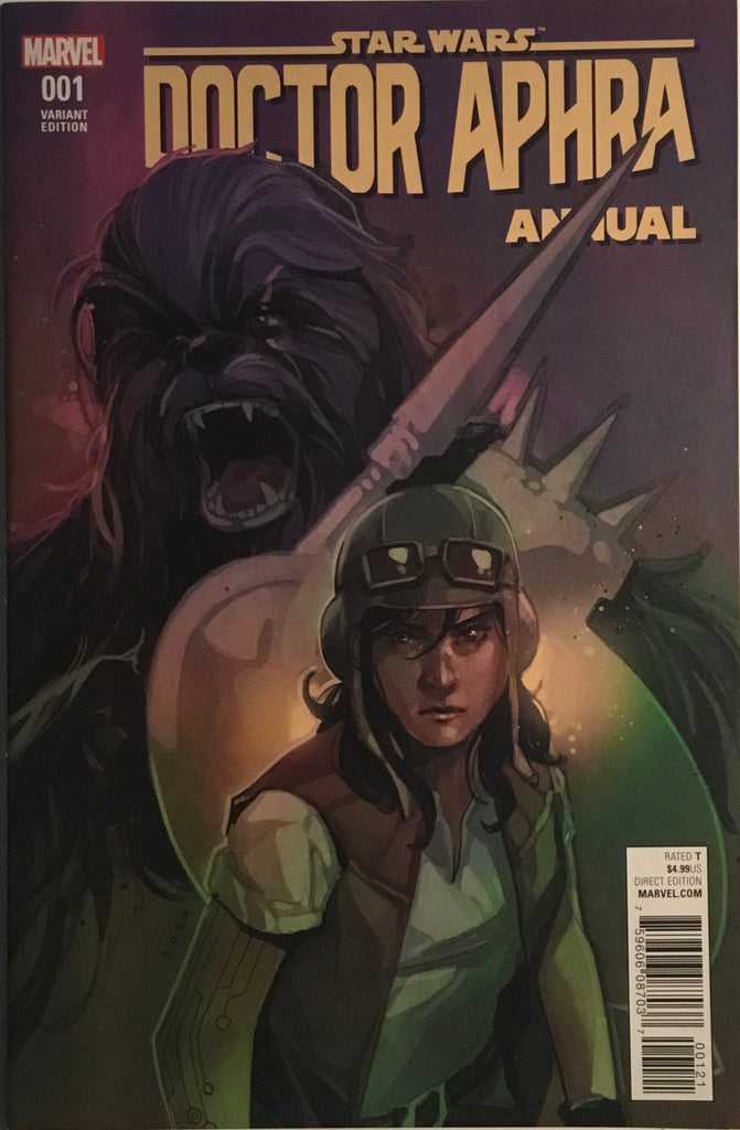 STAR WARS : DOCTOR APHRA (2017-2020) ANNUAL # 1 VARIANT COVER ORIGIN OF BLACK KRRSANTAN
