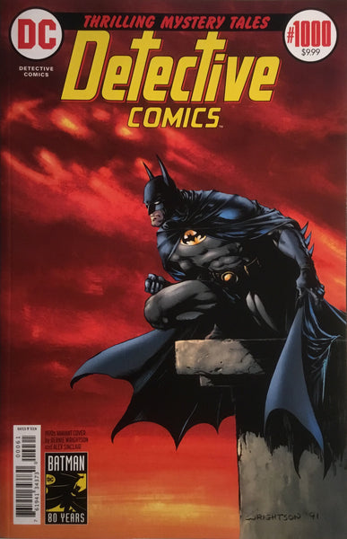 DETECTIVE COMICS #1000 WRIGHTSON 1970’S VARIANT COVER