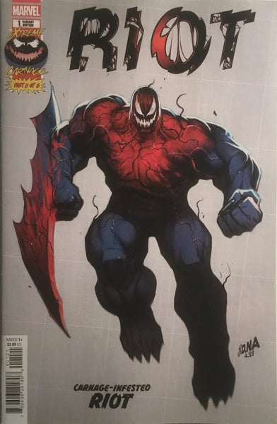 EXTREME CARNAGE RIOT # 1 NAKAYAMA 1:10 VARIANT COVER