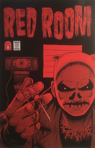 RED ROOM THE ANTISOCIAL NETWORK # 3 PISKOR 1:10 VARIANT COVER