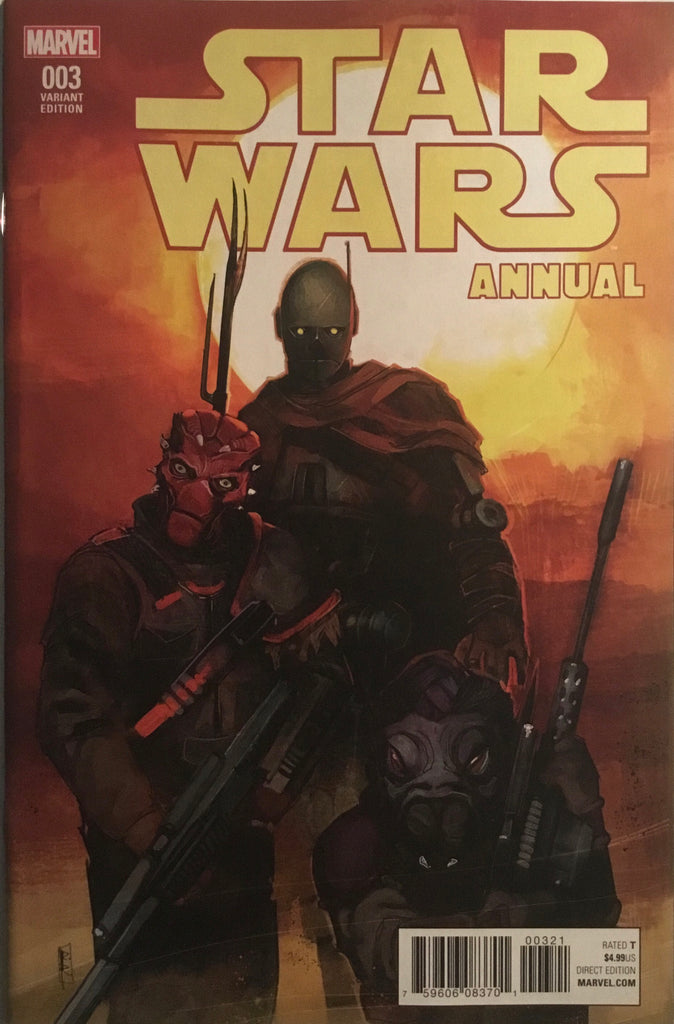 STAR WARS (2015-2020) ANNUAL # 3 VARIANT COVER