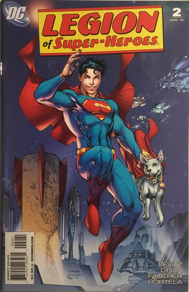 LEGION OF SUPER-HEROES (2010-2011) # 2 JIM LEE 1:10 VARIANT COVER