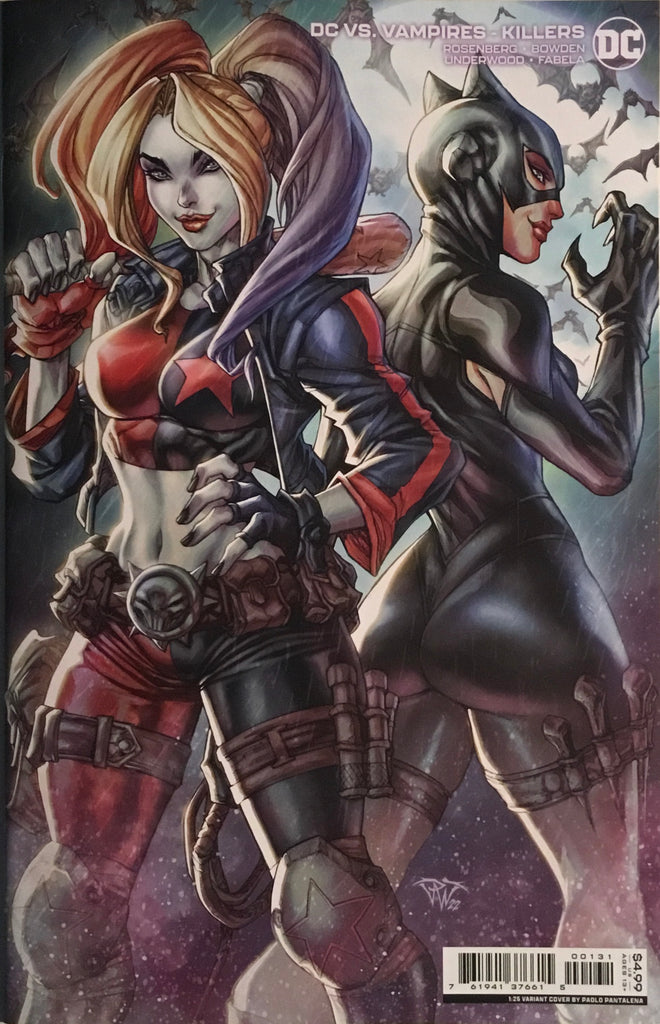 DC VS VAMPIRES : KILLERS ONE-SHOT PANTALENA 1:25 VARIANT COVER