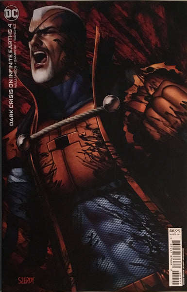 DARK CRISIS ON INFINITE EARTHS # 4 SZERDY 1:50 VARIANT COVER