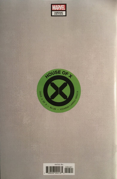 HOUSE OF X # 4 LARRAZ 1:100 VIRGIN COVER