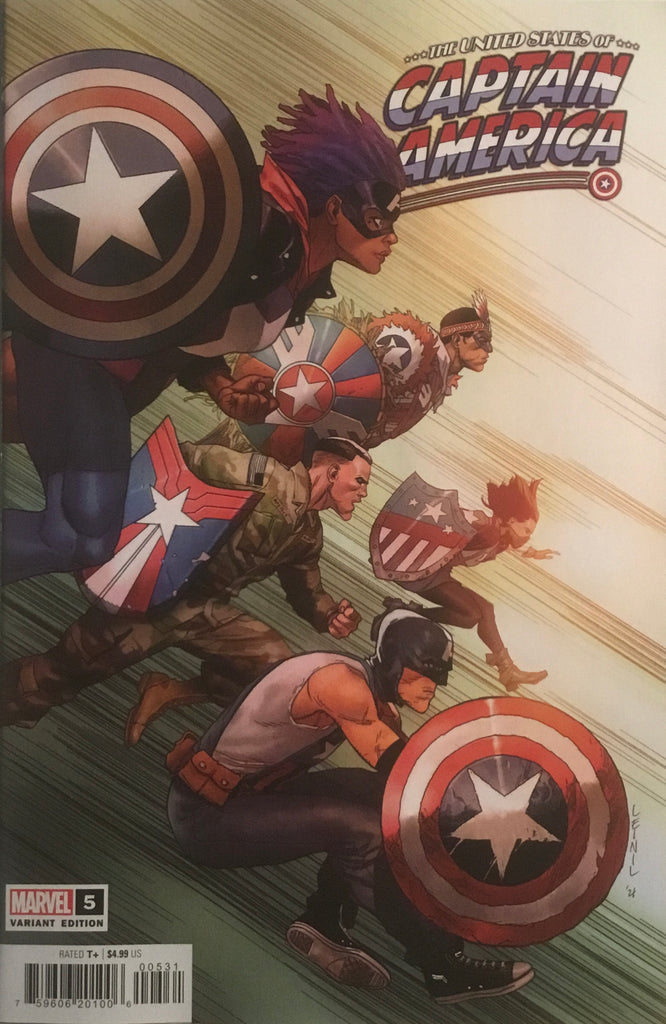 UNITED STATES OF CAPTAIN AMERICA # 5 YU 1:25 VARIANT COVER