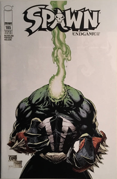 SPAWN #185 CAPULLO VARIANT COVER DEATH OF AL SIMMONS