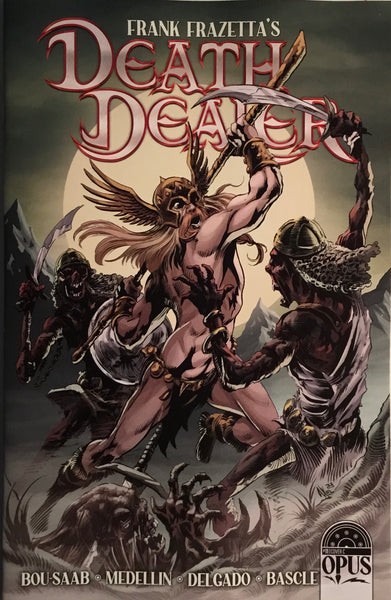 FRANK FRAZETTA’S DEATH DEALER #11 MEDELLIN 1:10 VARIANT COVER