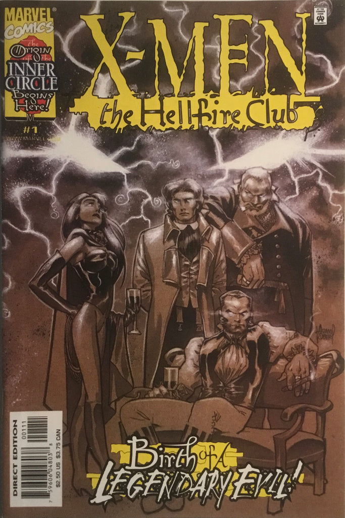 X-MEN THE HELLFIRE CLUB # 1