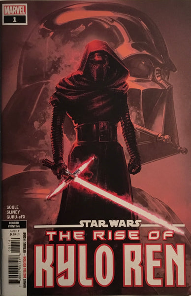 STAR WARS THE RISE OF KYLO REN # 1 FOURTH PRINTING FIRST APPEARANCE OF VOE AND REN