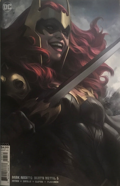 DARK NIGHTS DEATH METAL #5 ARTGERM VARIANT COVER