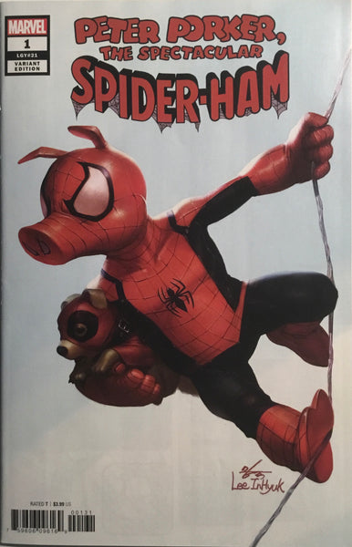 PETER PORKER THE SPECTACULAR SPIDER-HAM #1 INHYUK LEE 1:50 VARIANT COVER