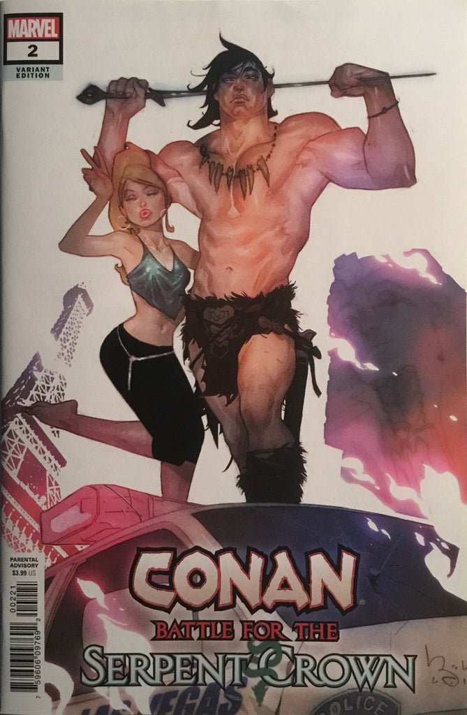 CONAN BATTLE FOR THE SERPENT CROWN # 2 CALDWELL 1:25 VARIANT COVER