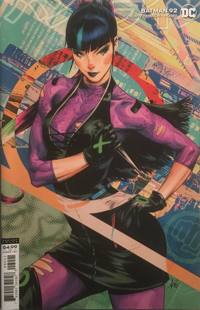 BATMAN (REBIRTH) # 92 ARTGERM VARIANT COVER