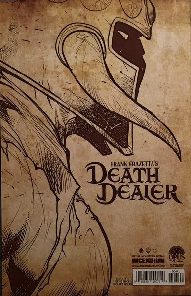 FRANK FRAZETTA’S DEATH DEALER # 4 FINCH 1:10 VARIANT COVER