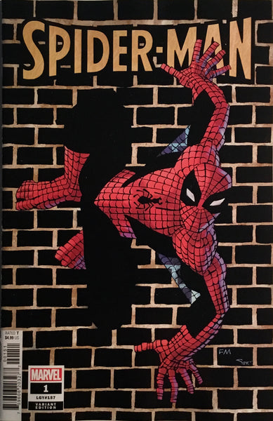 SPIDER-MAN (2022) # 1 MILLER 1:50 VARIANT COVER