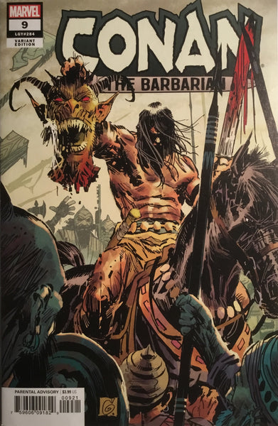 CONAN THE BARBARIAN (2019) # 9 GARNEY 1:25 VARIANT COVER