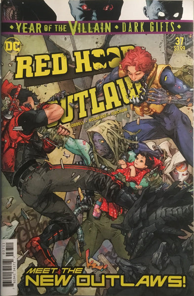 RED HOOD : OUTLAW # 37 FIRST APPEARANCE OF THE NEW OUTLAWS
