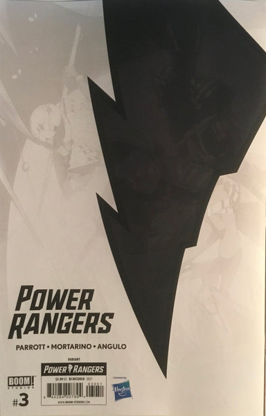 POWER RANGERS # 3 DI NICUOLO 1:15 VARIANT COVER